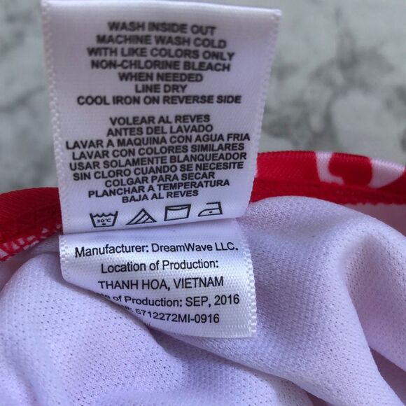 Disney Baby Minnie Mouse Red Polka Dot Tutu One Piece Bathing Suit Swimsuit - Picture 11 of 12